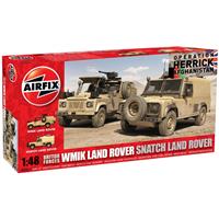 Airfix British Forces Land Rover Twin Se 1/48 Airfix plastmodell