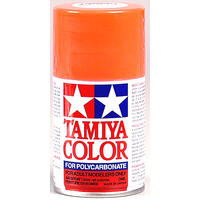 Tamiya Lakk Spray Lexan PS-20 § Flu.Rød