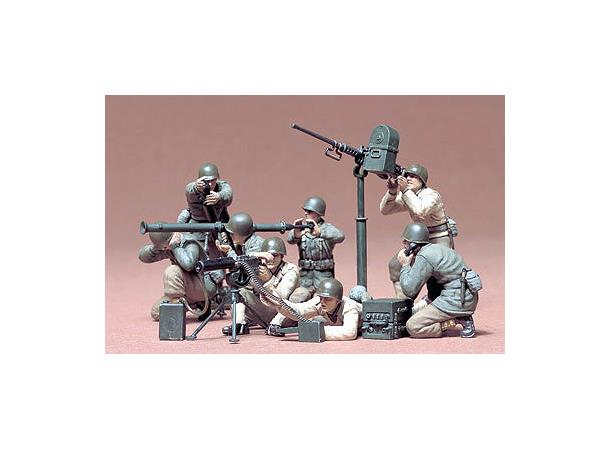 U.S. Gun and Mortar Team 1/35 1/35 Tamiya plastmodell