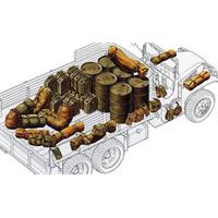 Tamiya Allied Vehicles Accessory Set 1/35 Tamiya plastmodell