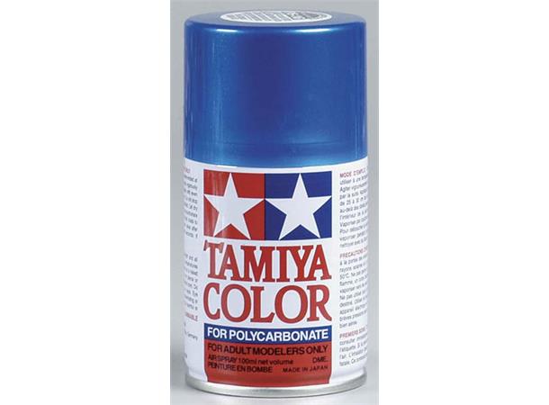 Tamiya Lakk Spray Lexan PS-16 Met.Blå Met.Blå