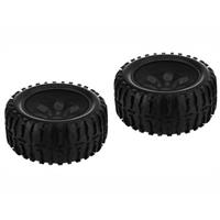 HSP  Tires on black wheels HSP-08010N-Black