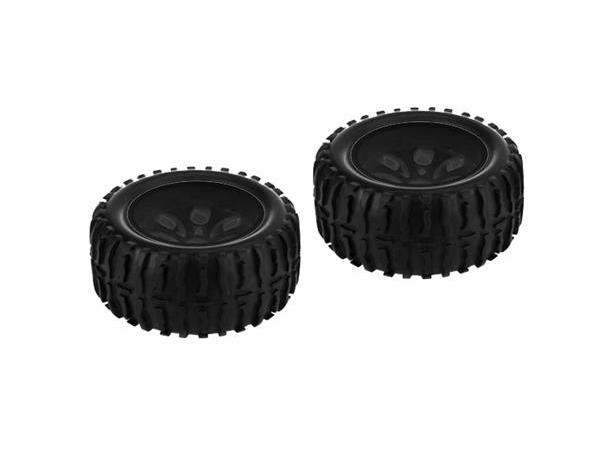HSP  Tires on black wheels HSP-08010N-Black