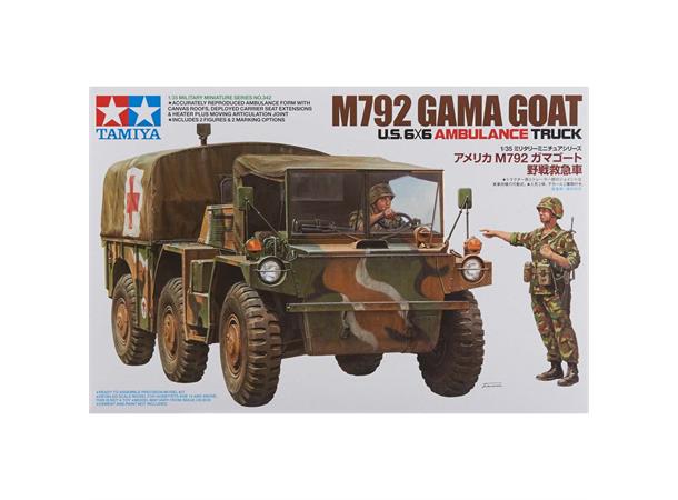 M792 Ambulance Truck 6x6 Gama Goat 1/35 Tamiya plastmodell