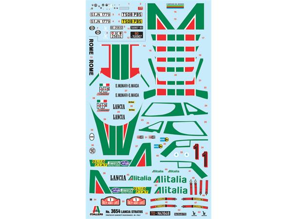 Italeri 1:24 Lancia Stratos
