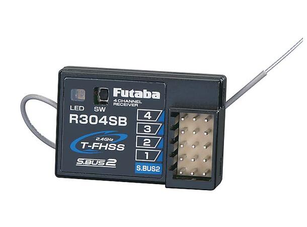 Futaba  4K mottaker  R304SB T-FHSS T-FHSS  m/utv,antenne