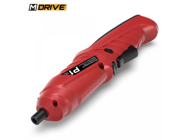 M-Drive  Batteri-drevet skrudrill Med 3,6V/1,3Ah  Li-Ion batteri