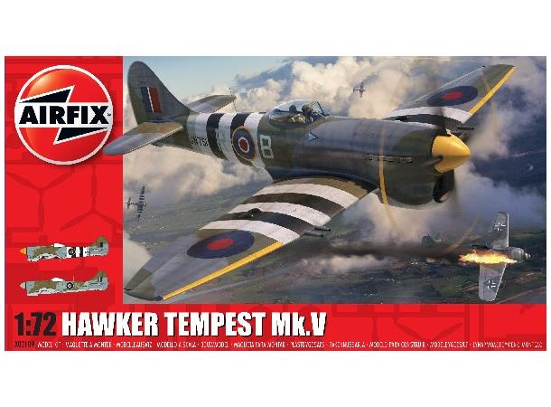 Airfix Hawker Tempest MK.V 1/72 Airfix plastmodell