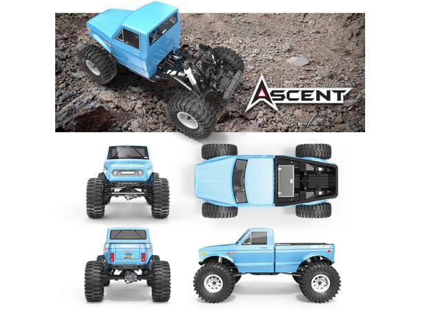 RedCat Ascent LCG Rock Crawler Blue Komplett