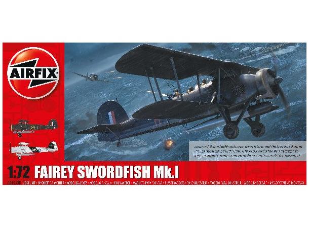 Airfix Fairey Swordfish Mk.1 1/72 Airfix plastmodell