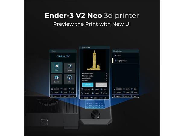 Creality Ender-3 V2 NEO 3D-Printer